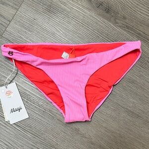 Maaji Vibrant Pink Bikini Bottom
